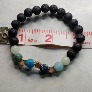 Moon and Stars Stretch Bracelet